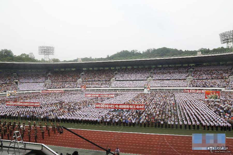 朝鲜举行大规模集会纪念“反美斗争日”