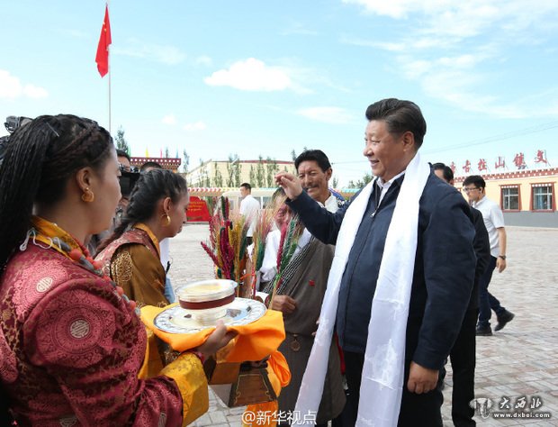 习近平到青海考察